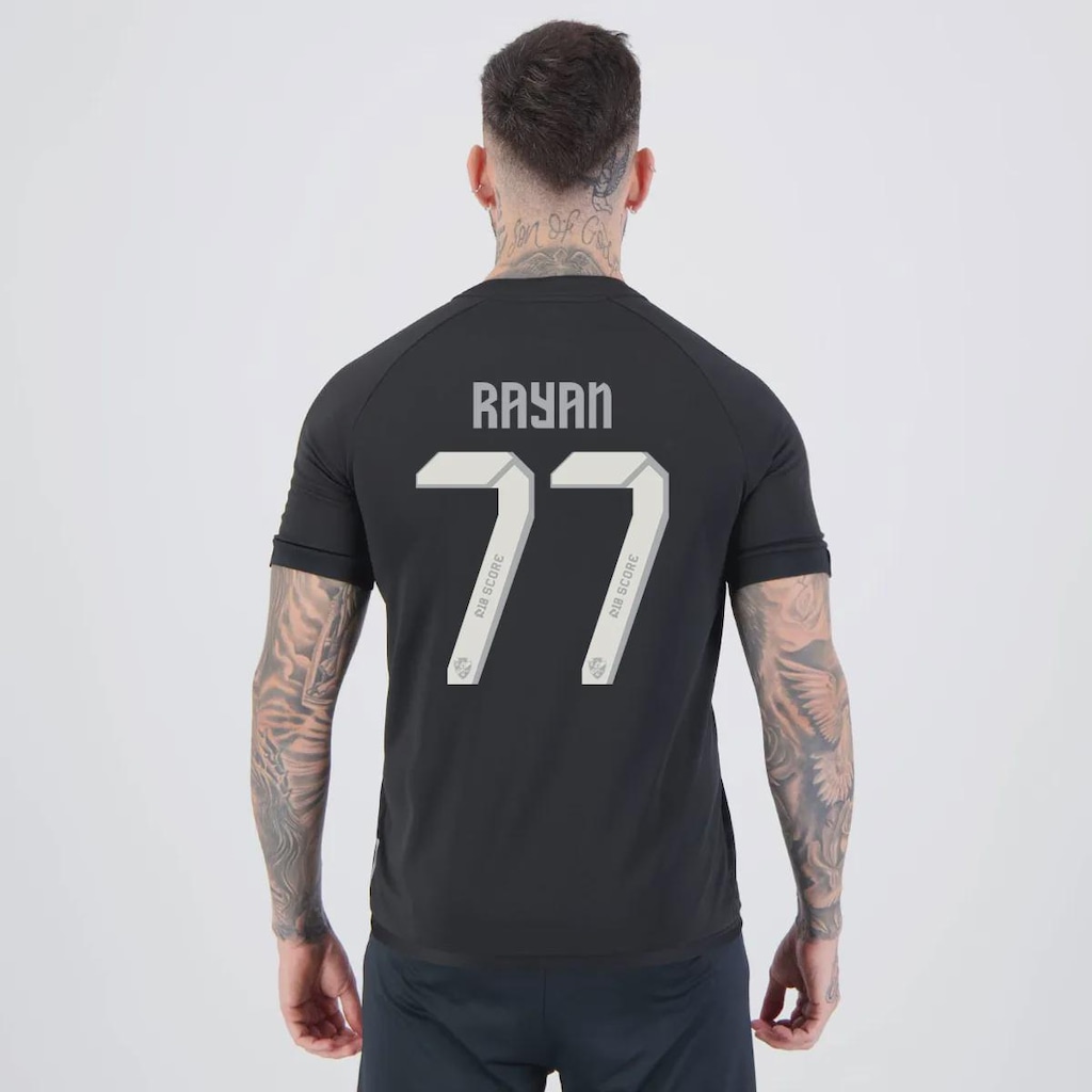 Camisa do Vasco III 24/25 77 Rayan Kappa Masculina