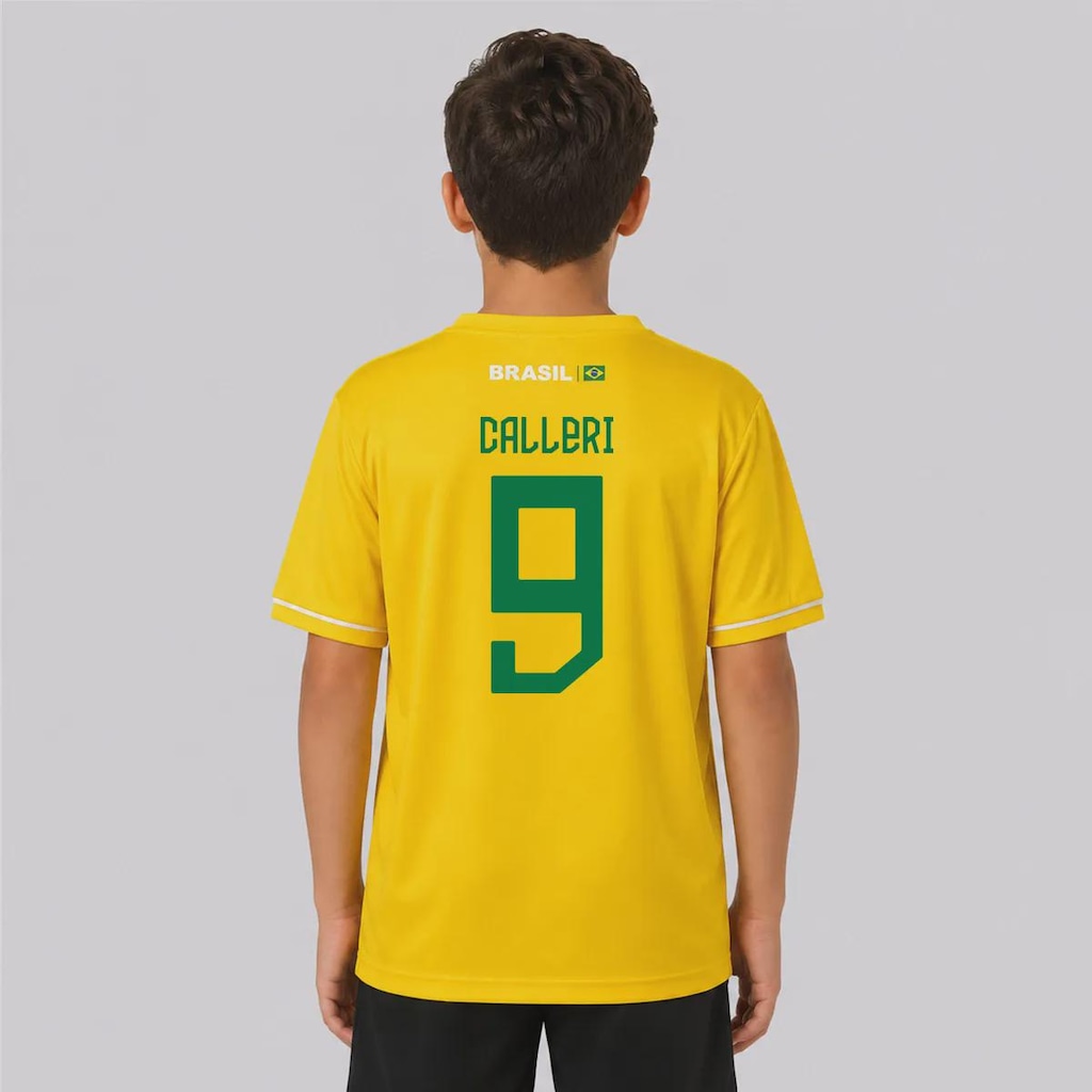 Camisa do São Paulo Fábula 9 Calleri Infantil