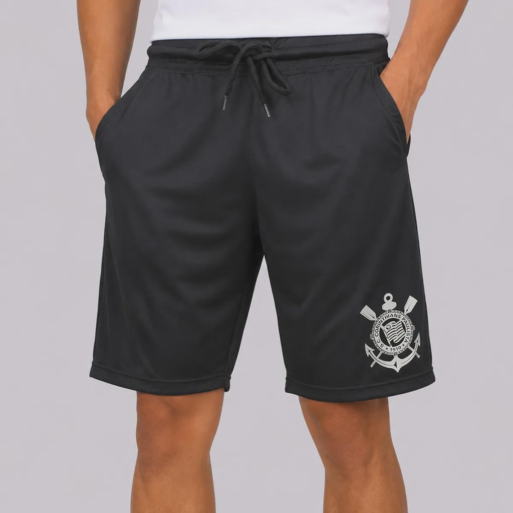 Bermuda do Corinthians Logo SCCP Masculina