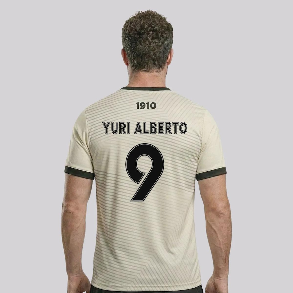 Camisa do Corinthians Dry Sublimada 9 Yuri Alberto Masculina