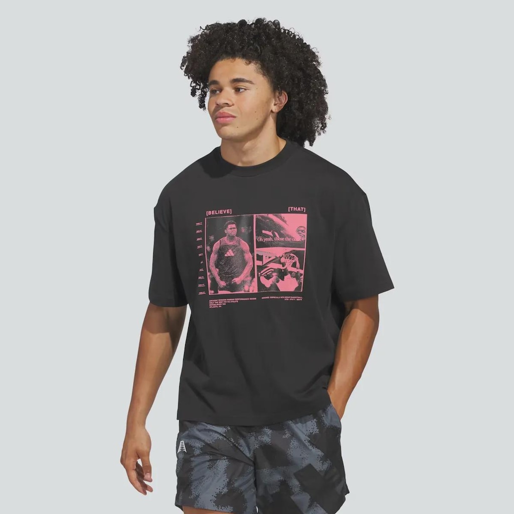 Camiseta adidas Anthony Edwards GFX 2 Masculina