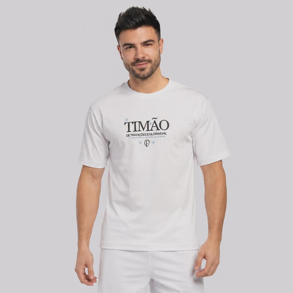 Camiseta do Corinthians Glórias Mil Oversized Masculina