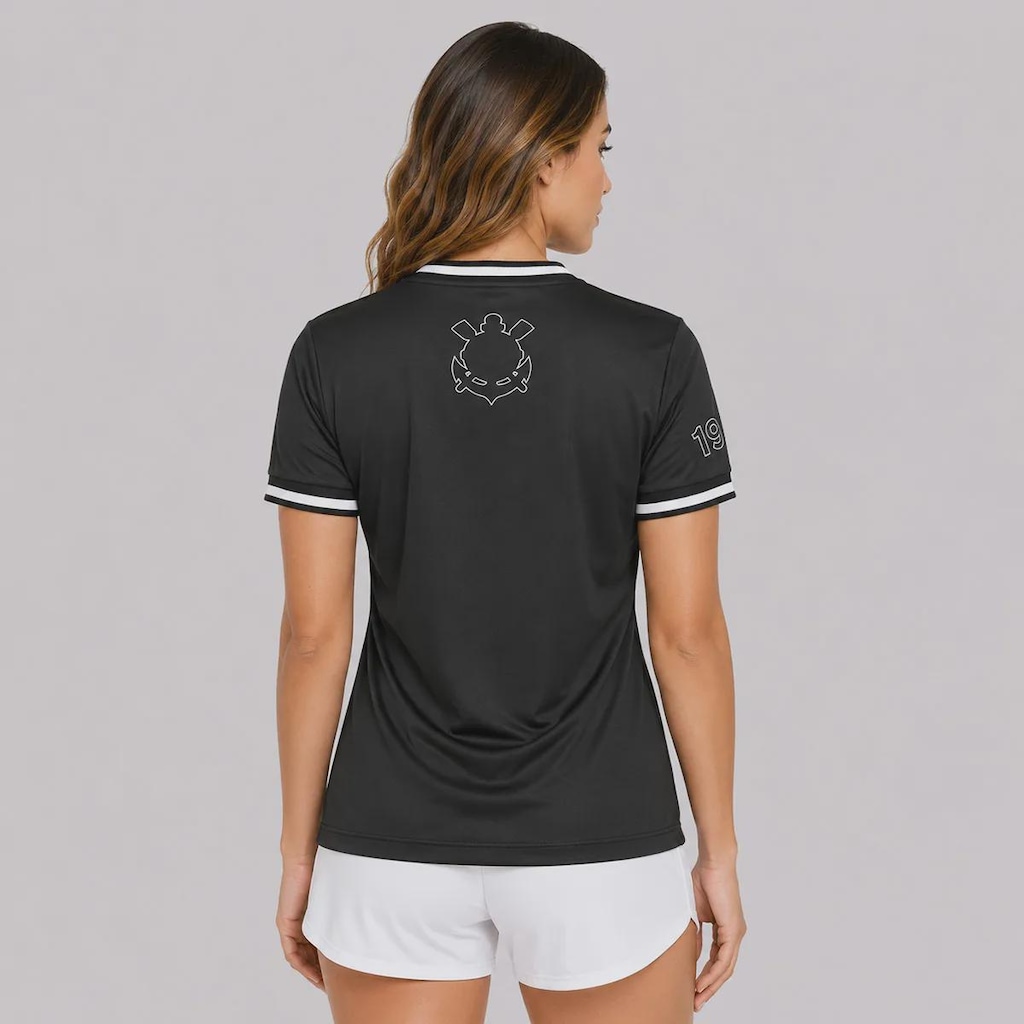 Imagem 4 do produto Camisa do Corinthians Escudo Feminina