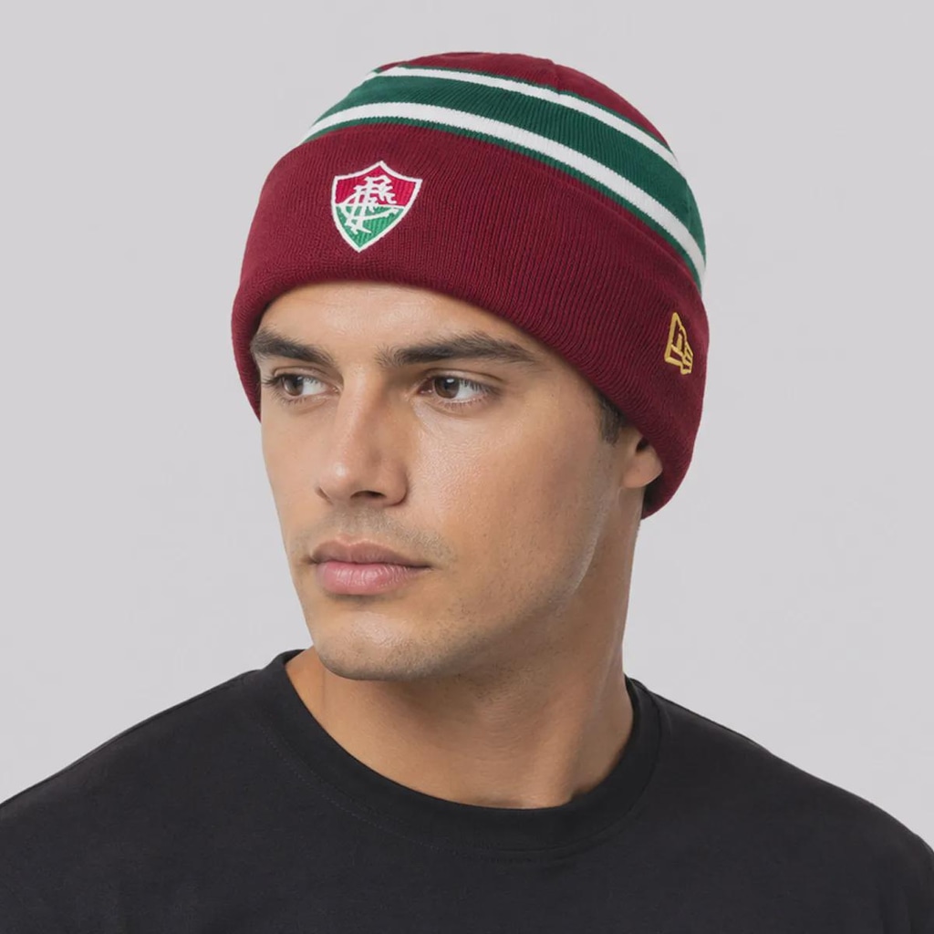 Imagem 3 do produto Gorro New Era Fluminense Básico Grená