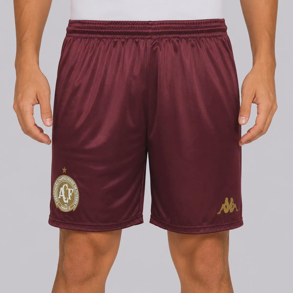 Calção Kappa Chapecoense 2026 Goleiro Masculino