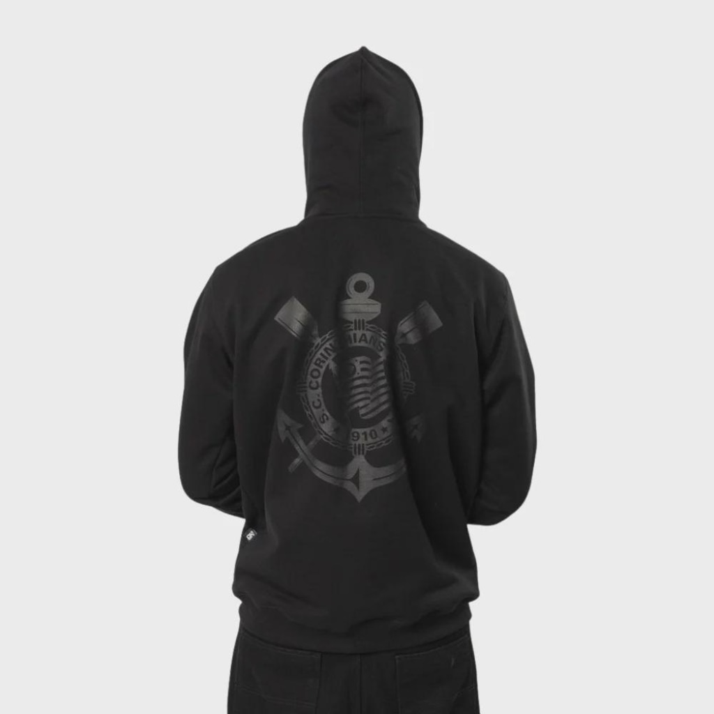 Imagem 2 do produto Moletom do Corinthians Surf Center Timão Balaclava - Masculino