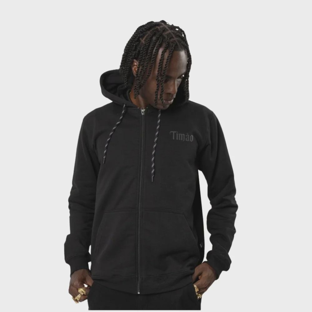 Imagem 4 do produto Moletom do Corinthians Surf Center Timão Balaclava - Masculino