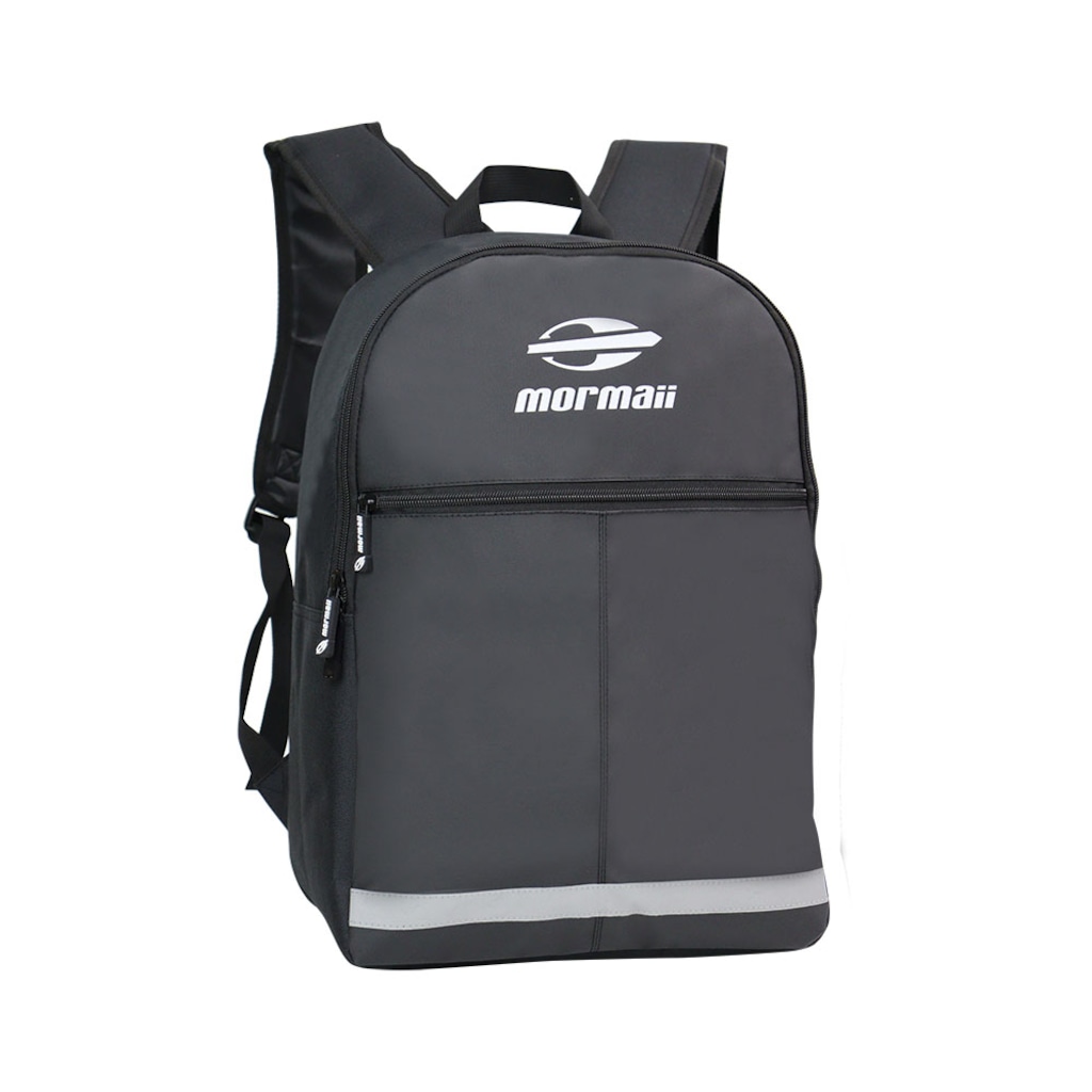 Mochila Casual em Poliéster Mormaii Preta – 21 Litros