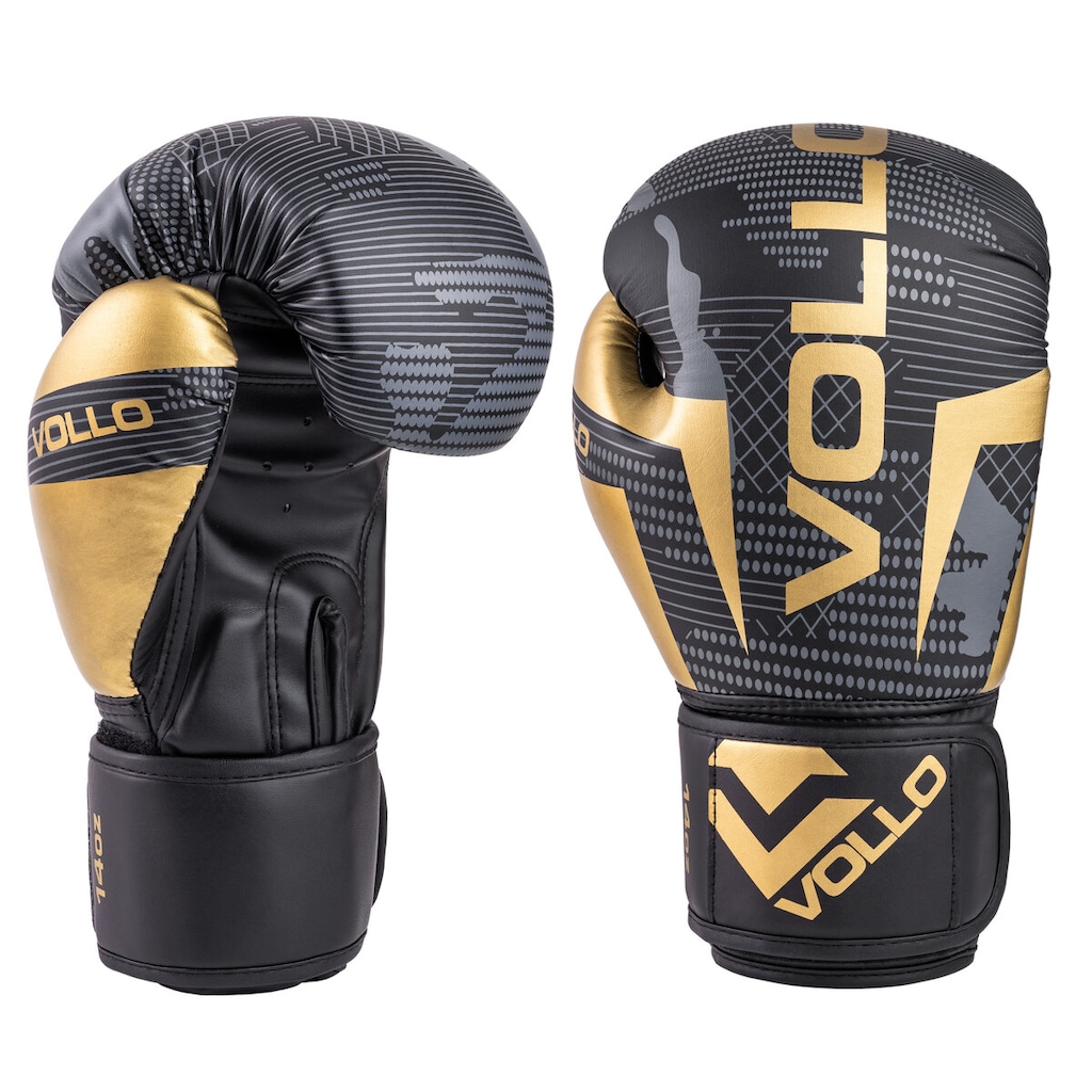 Luva de Boxe Vollo Muay Thai Kickboxing Training 14oz