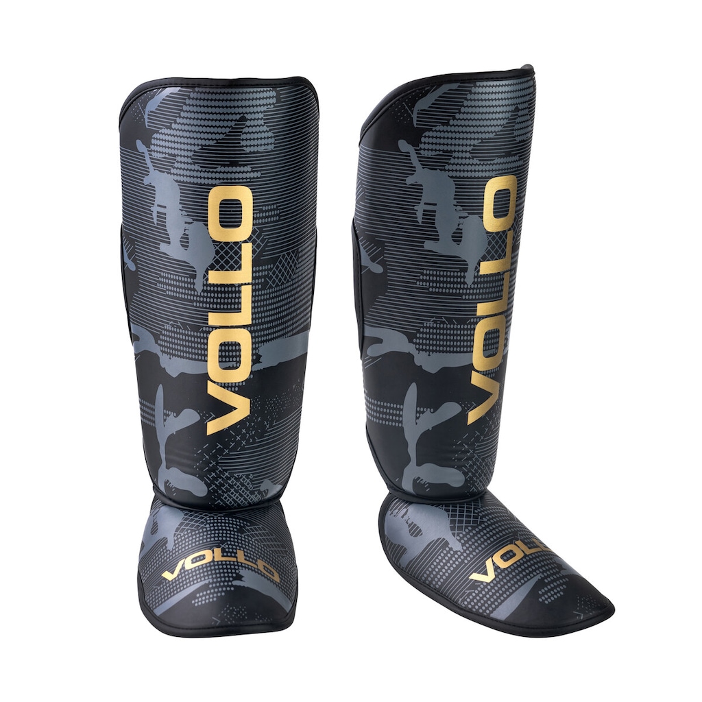 Protetor de Canela Caneleira Muay Thai Kickboxing Vollo