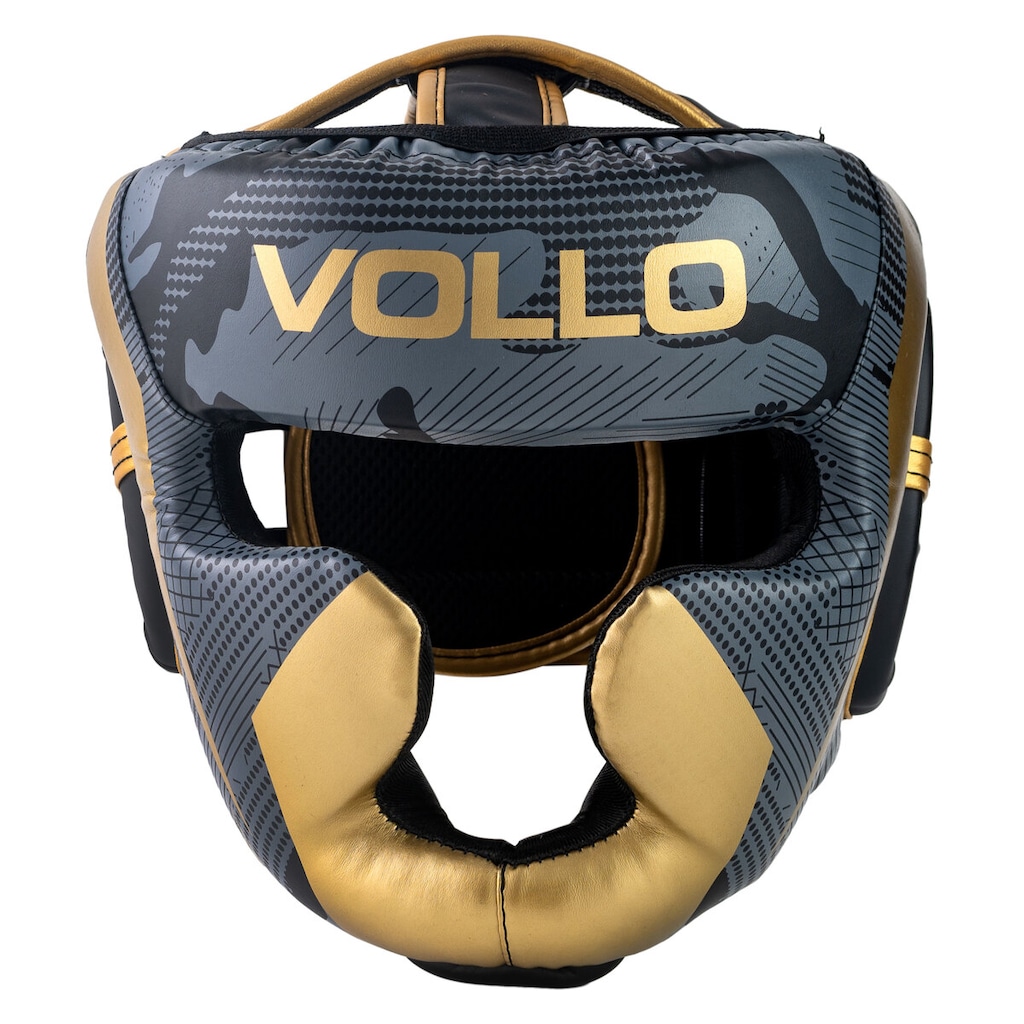 Protetor Cabeça Capacete Fechado Boxe Muay Thai Vollo