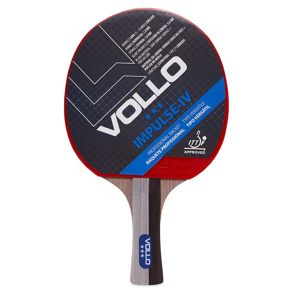 Raquete de Tênis de Mesa Impulse IV Vollo - Adulto