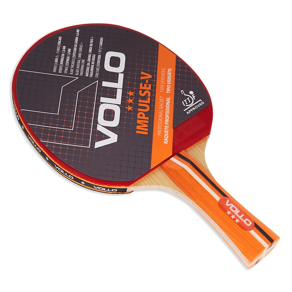 Imagem 3 do produto Raquete de Tênis de Mesa Impulse V Vollo - Adulto