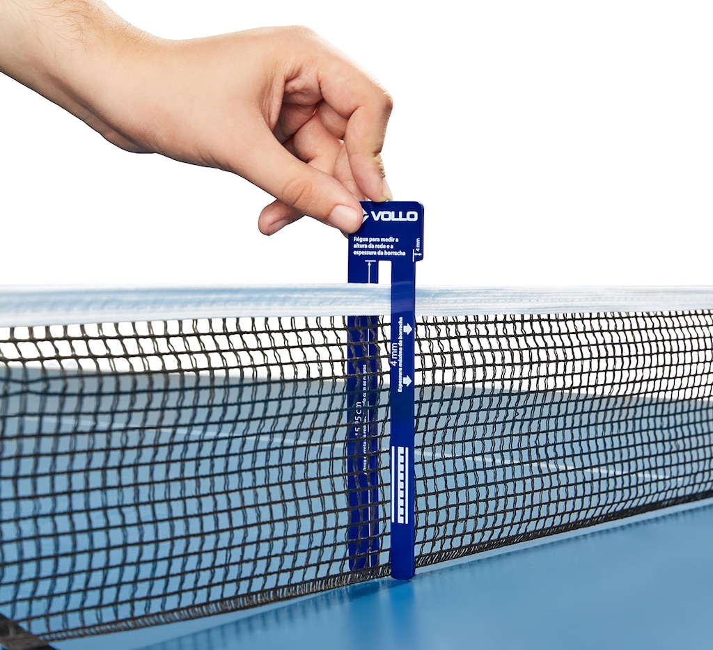 Imagem 4 do produto Kit de Rede e Suporte Profissional de Tênis de Mesa Ping Pong Vollo