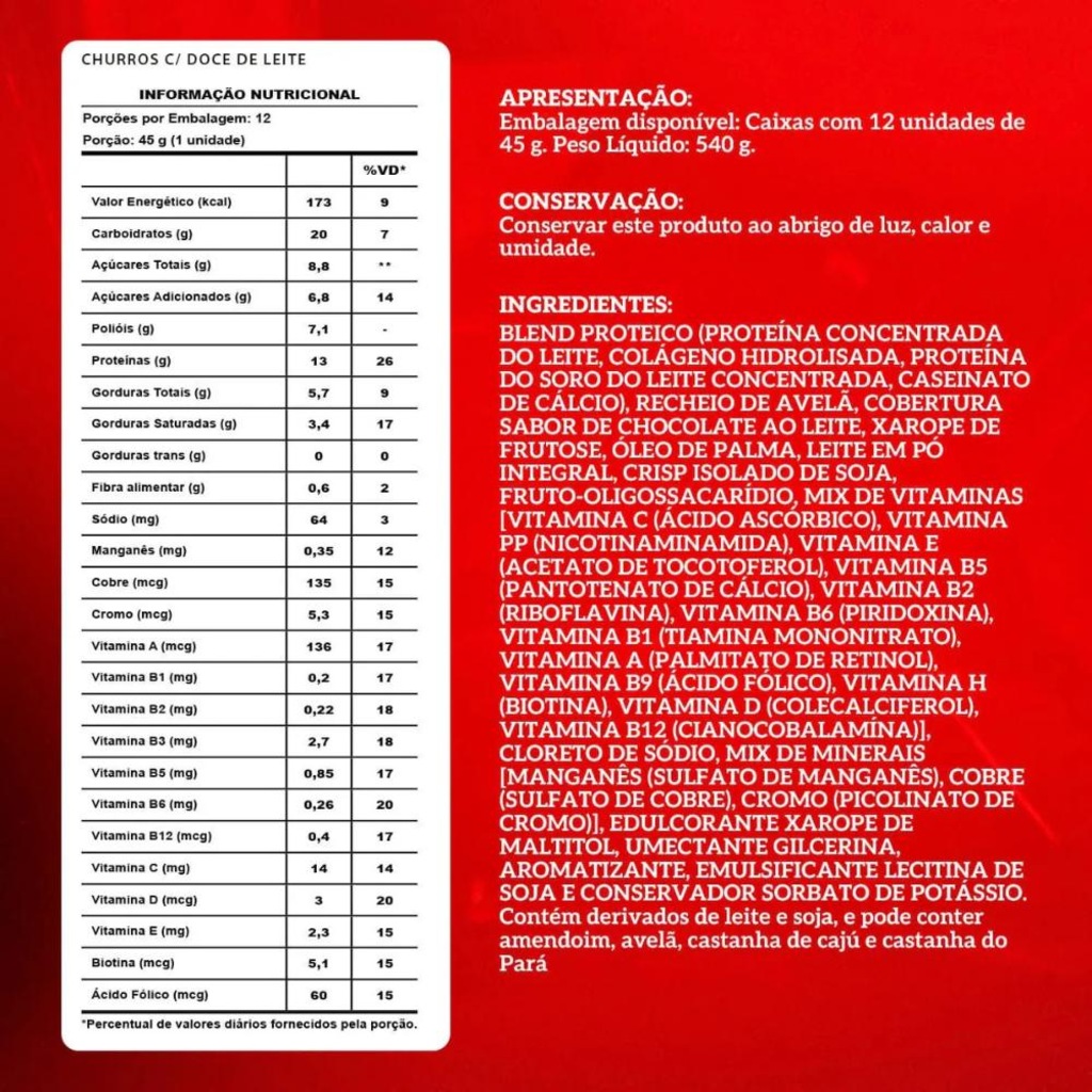 Imagem 2 do produto Protein Crisp Bar 1 un Integralmedica