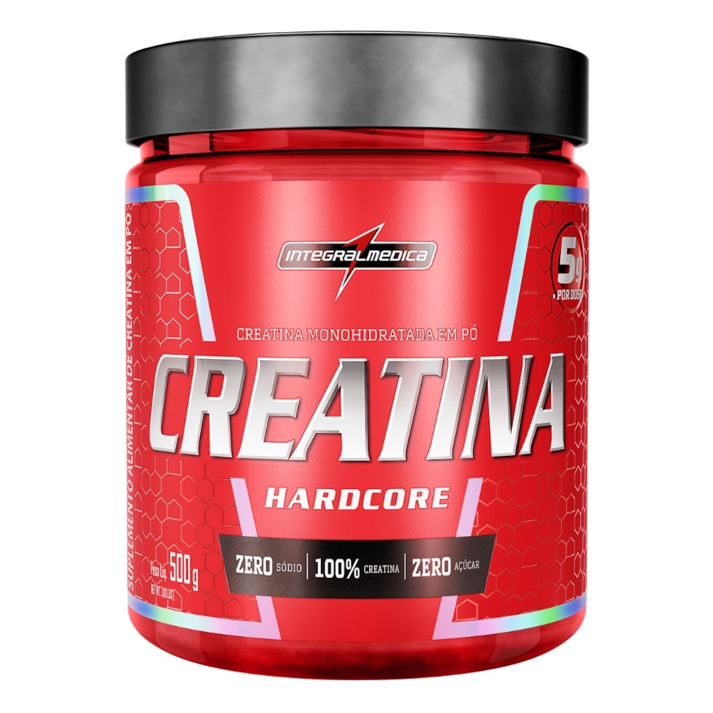 Im Creatina Hardcore Integralmédica 500g Pote - Foto 1