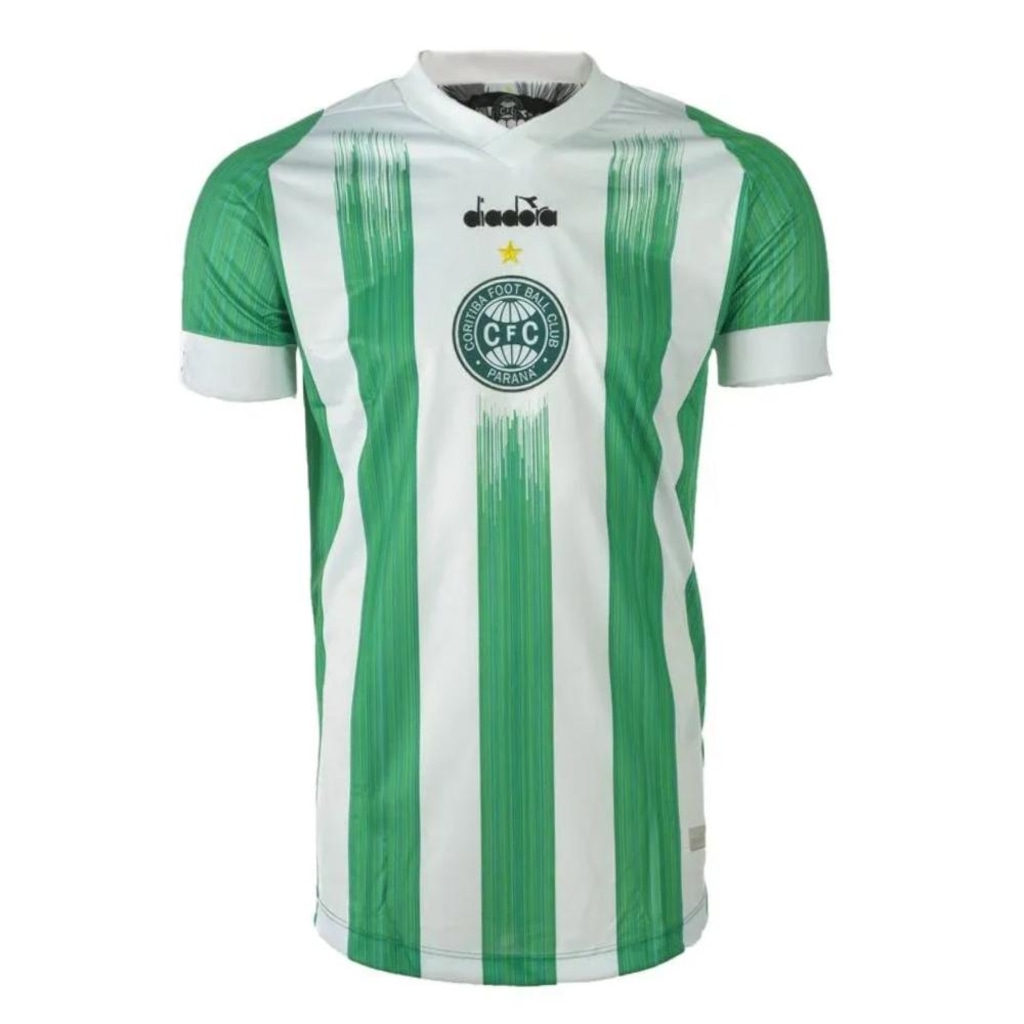 Camisa Coritiba Diadora Oficial Torcedor Masculino