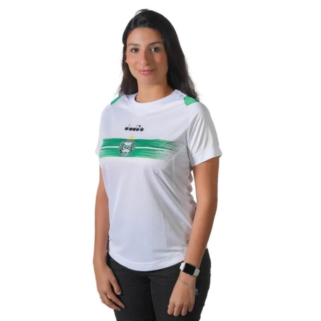 Camisa Diadora Coritiba Oficial Jogo 1 Feminino