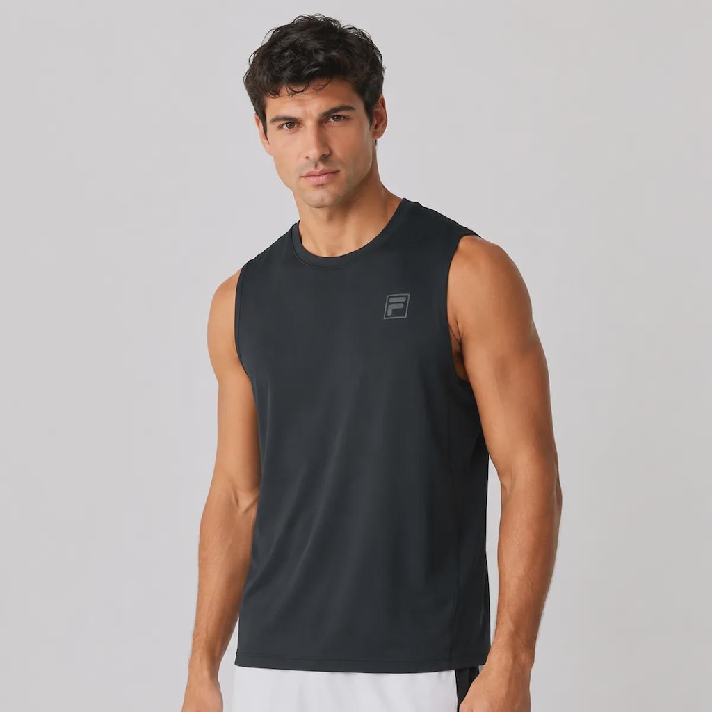 Camiseta Regata Fila Reflective Core Run Masculina