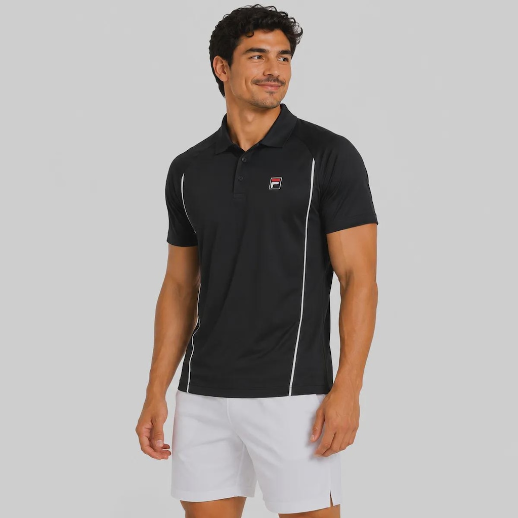 Camisa Polo Fila Match Masculina