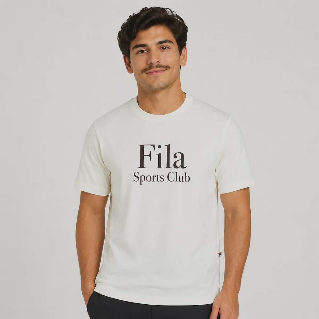 Camiseta Fila Regular Sports Club Graphic Masculina