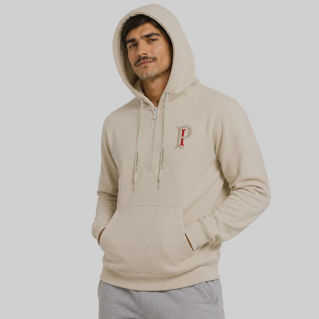 Imagem 2 do produto Blusão de Moletom Palmeiras Canguru PI Masculino