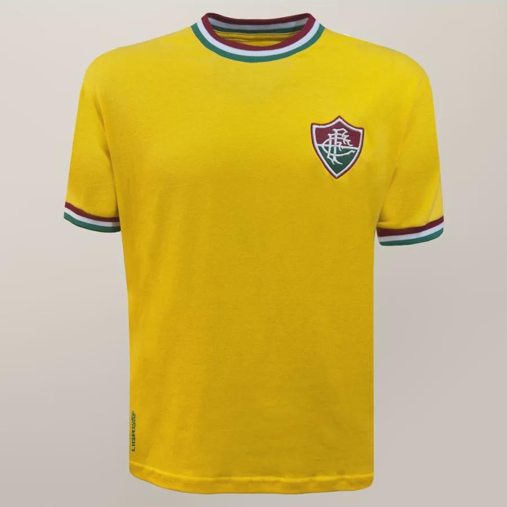 Camisa do Fluminense Brasil 1970 Liga Retrô - Masculina