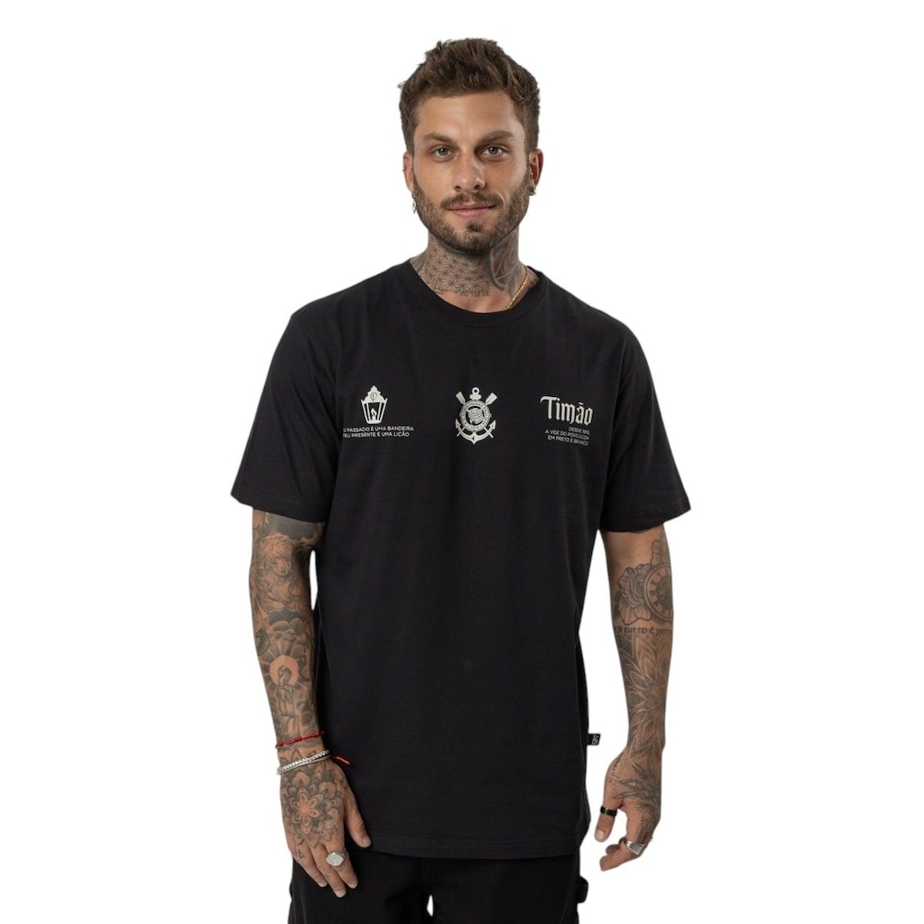 Camiseta do Corinthians Luz da Fiel Surf Center - Masculina
