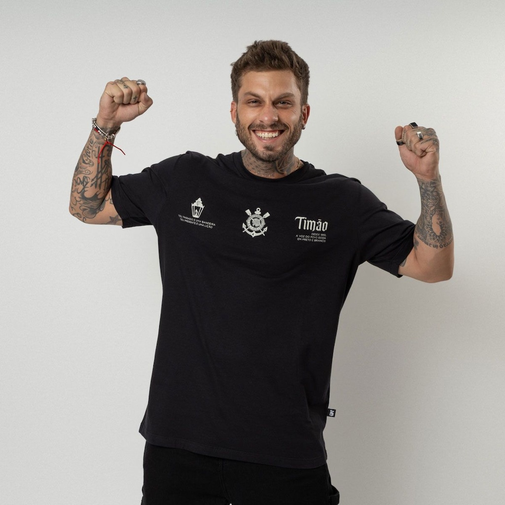 Imagem 2 do produto Camiseta do Corinthians Luz da Fiel Surf Center - Masculina