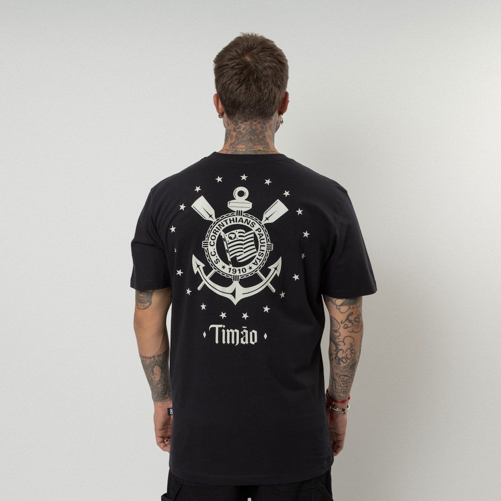 Imagem 4 do produto Camiseta do Corinthians Luz da Fiel Surf Center - Masculina