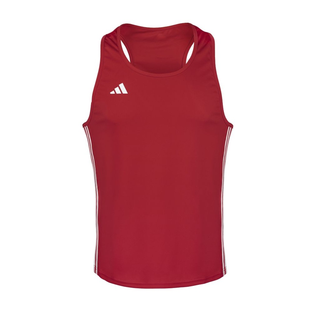 Camiseta Regata Boxe adidas com Listras - Masculina
