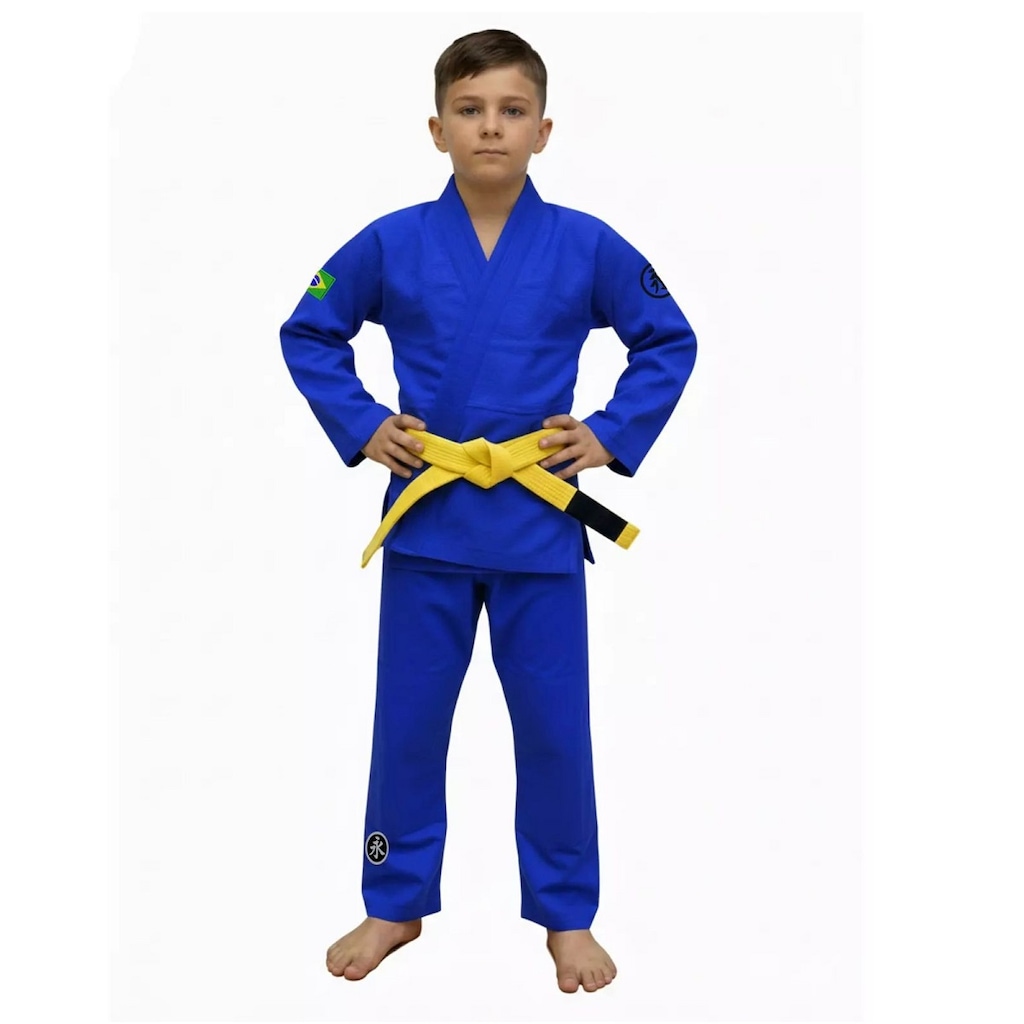 Kimono Trançado Keiko Jiu-Jitsu - Infantil