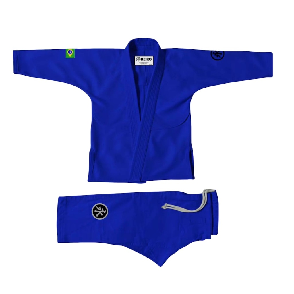 Imagem 3 do produto Kimono Trançado Keiko Jiu-Jitsu - Infantil