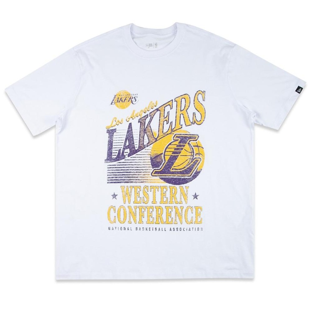 Camiseta New Era Fan Los Angeles Lakers - Masculina