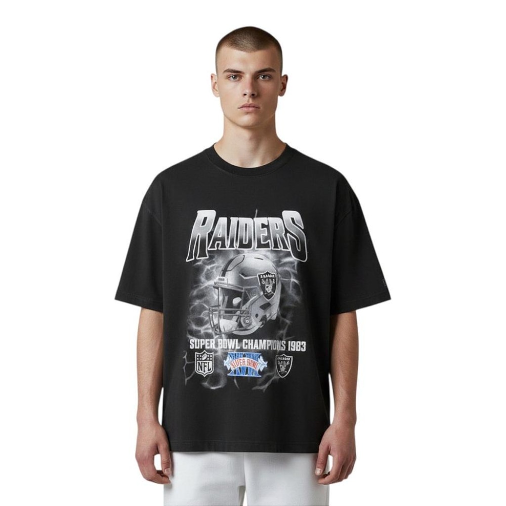Camiseta New Era Regular Las Vegas Raiders - Masculina