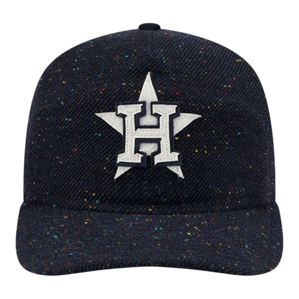 Boné Adulto New Era Speckled Wool 1920 Houston Astros Aba Curva