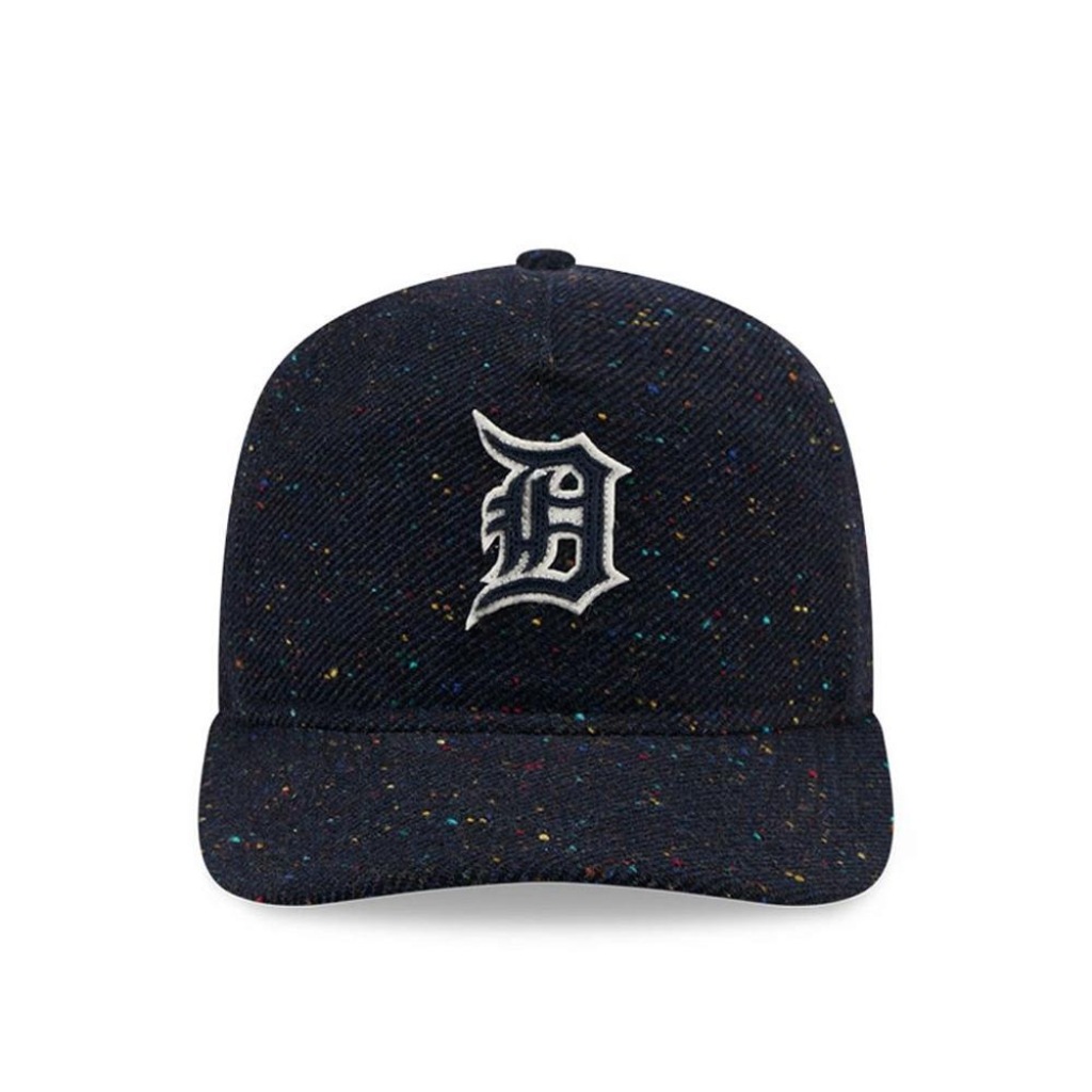 Boné Adulto New Era Speckled Wool 1920 Detroit Tigers Aba Curva