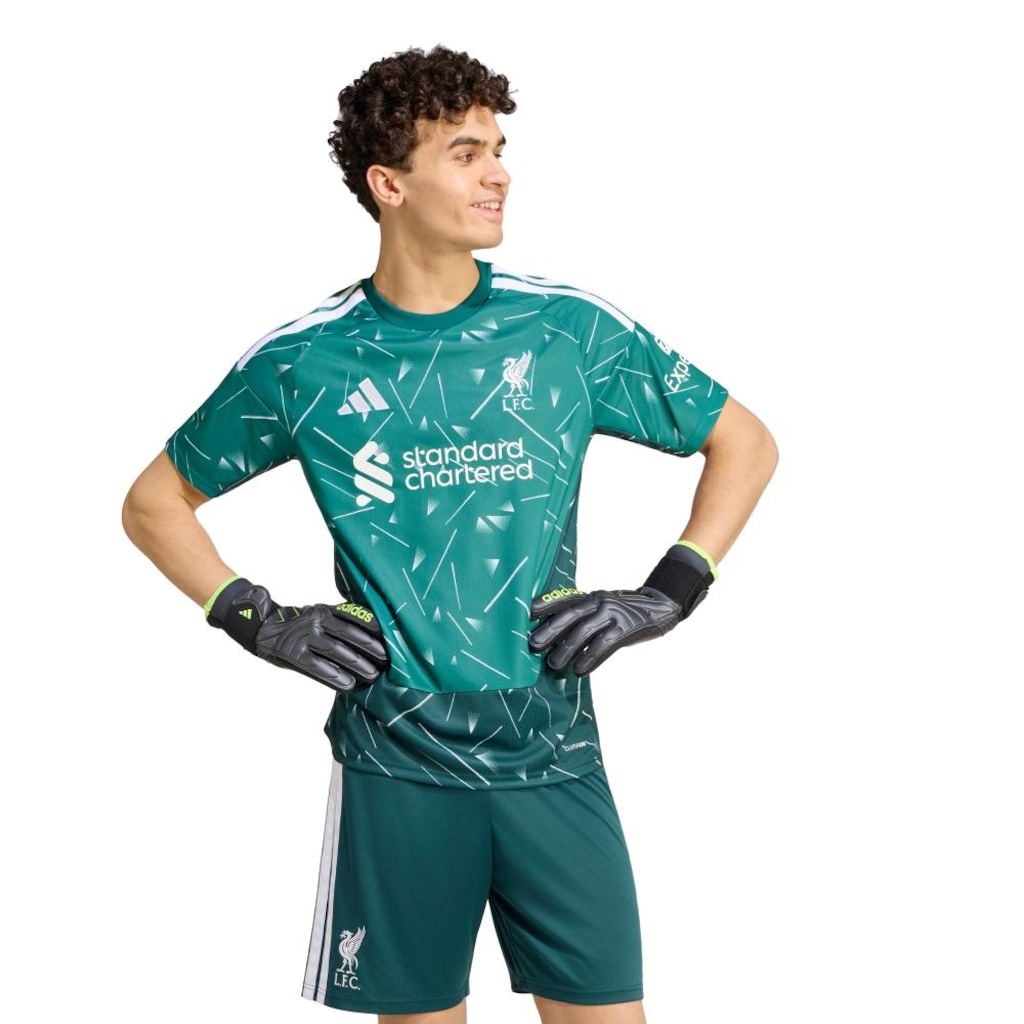 Camisa de Goleiro Liverpool FC 2026/27 adidas Masculina