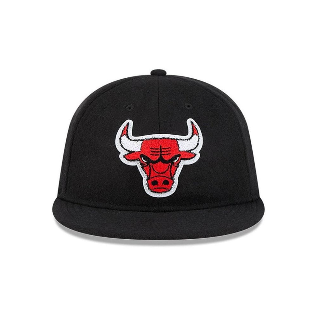 Boné Adulto New Era Retro Crown 950 Chicago Bulls Aba Reta