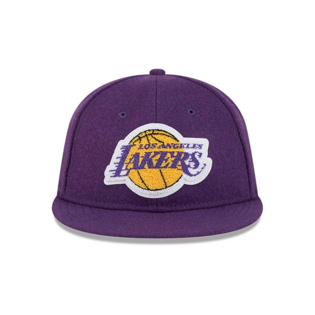 Boné Adulto New Era Retro Crown 950 Los Angeles Lakers Aba Reta
