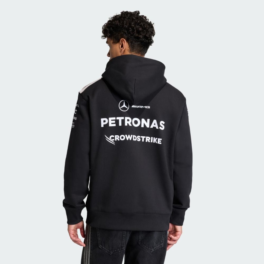 Imagem 3 do produto Blusão com Capuz adidas Mercedes - AMG Petronas F1 Team Driver - Masculino