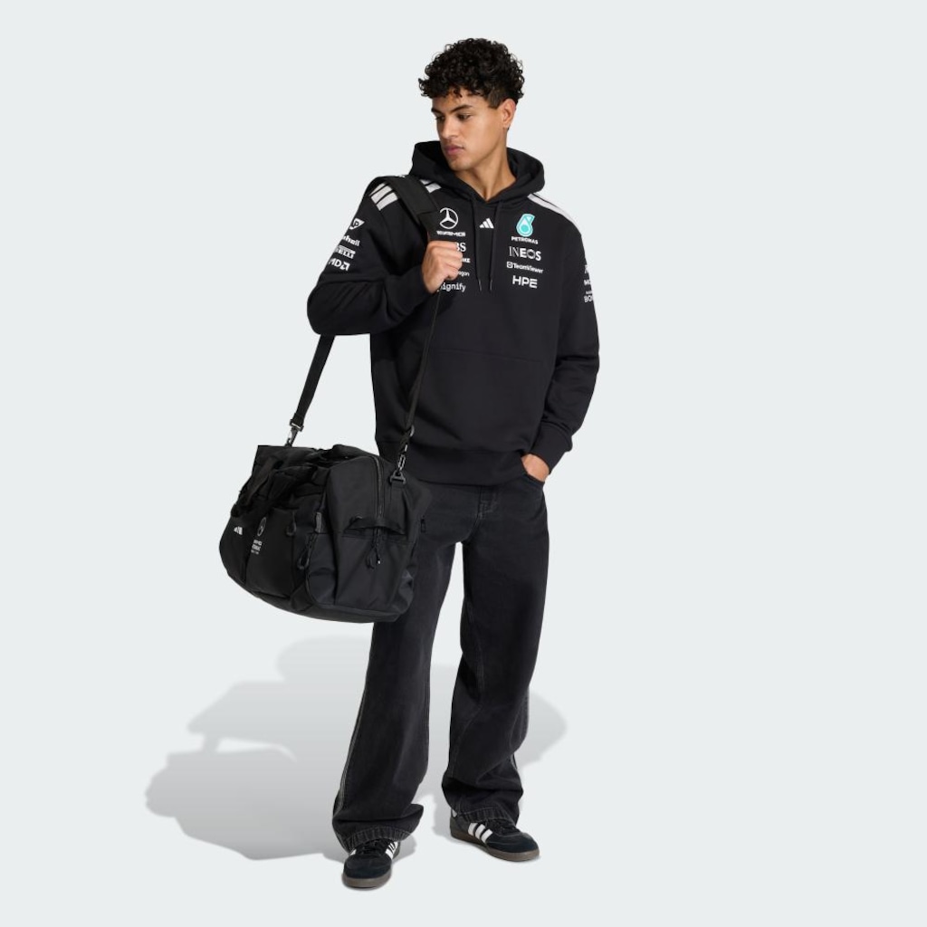 Imagem 4 do produto Blusão com Capuz adidas Mercedes - AMG Petronas F1 Team Driver - Masculino