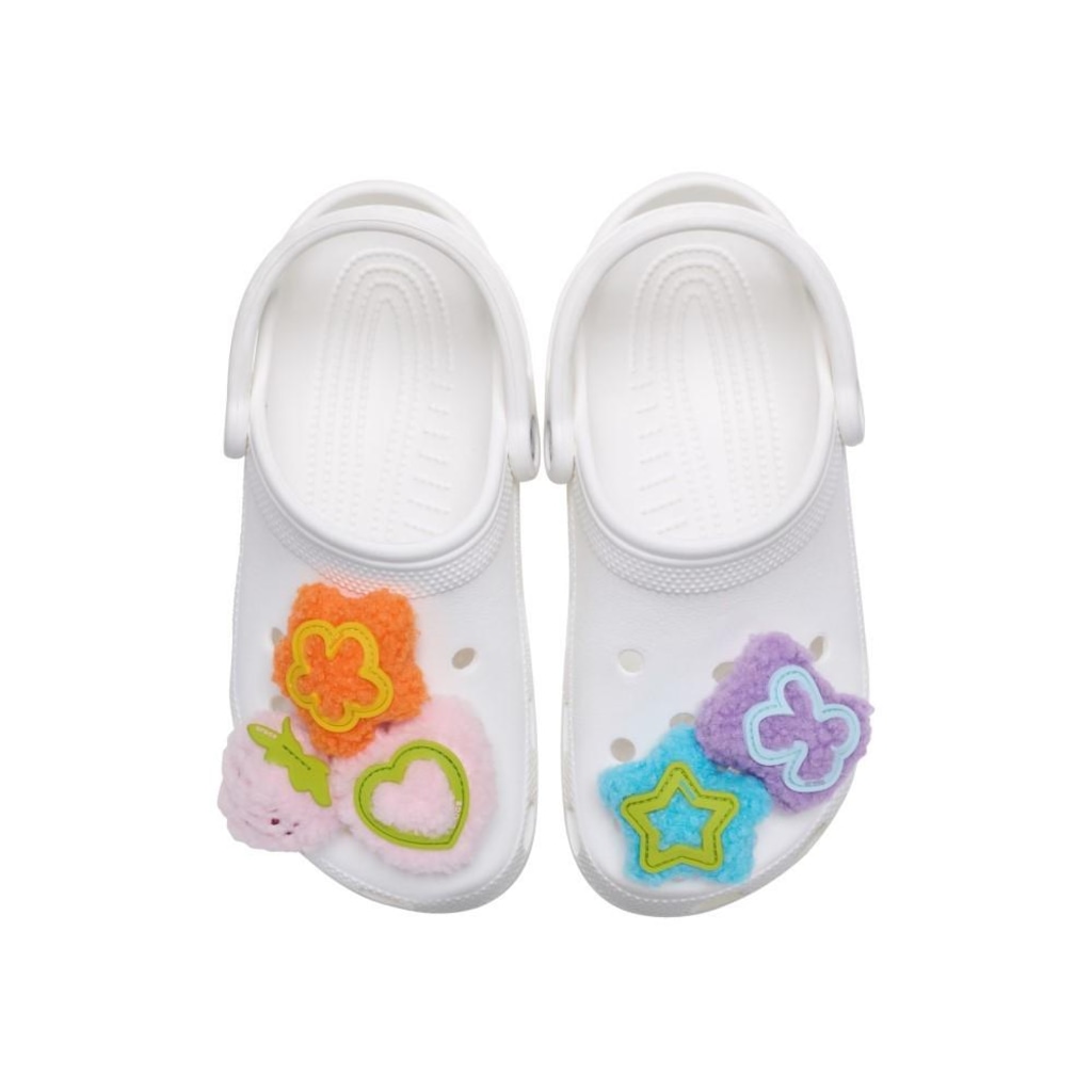 Jibbitz™ Ícones de Pelúcia Pack com 5 Peças Único - Unissex