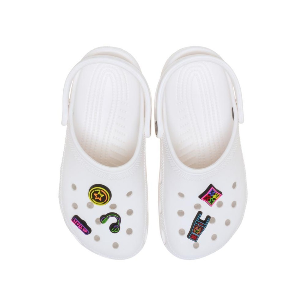 Jibbitz™ Level UP Gamer Pack Com 5 Peças Único - Unissex