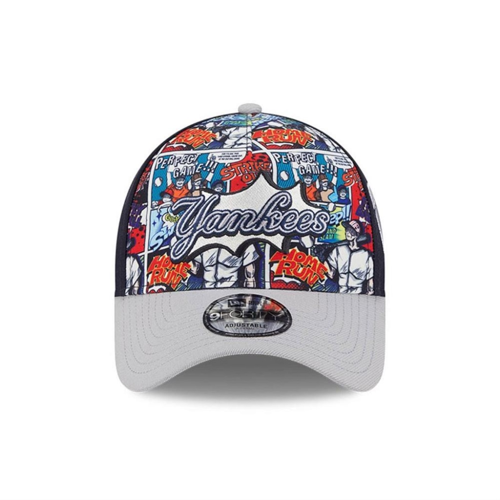 Boné Adulto New Era 940A-Frame New York Yankees Aba Curva