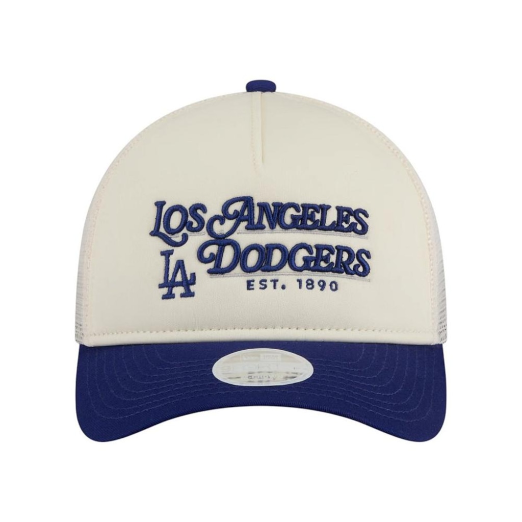 Boné Adulto New Era 940mc A-Frame Retro Los Angeles Dodgers Aba Curva