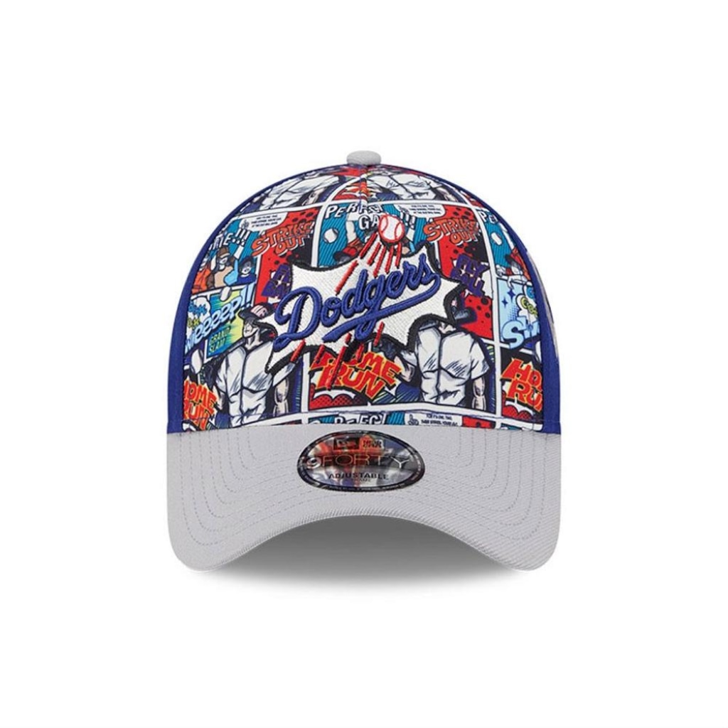 Boné Adulto New Era Mlb 940A-Frame Los Angeles Dodgers Aba Curva