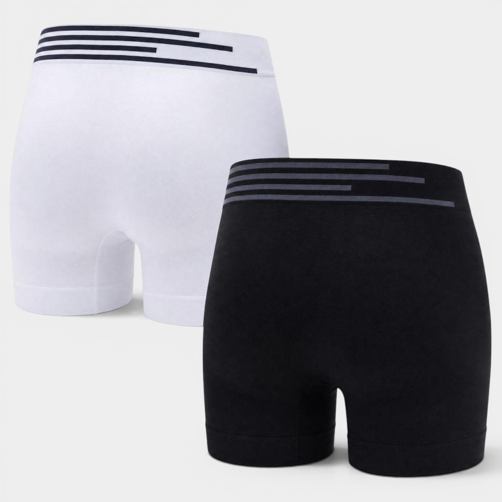Imagem 2 do produto Kit 2 Cuecas Boxer Lupo Microfibra - Adulto