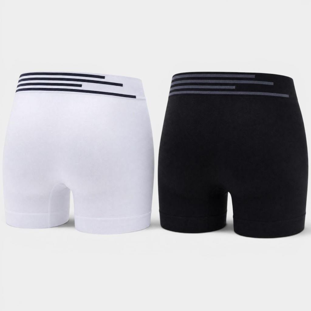 Imagem 4 do produto Kit 2 Cuecas Boxer Lupo Microfibra - Adulto
