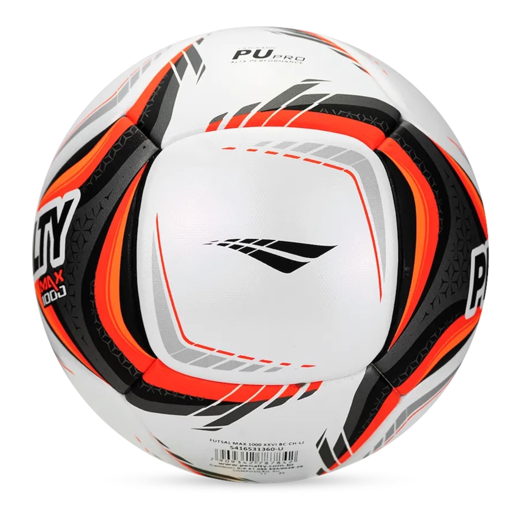 Imagem 4 do produto Bola Futsal Penalty Max 1000 XXVI FIFA Pro CBFS